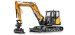 Stolen Excavator  Sany SY80U PB